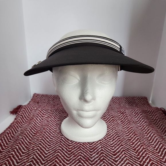 Izod Accessories Womens Izod Golf Visor Black White Poshmark